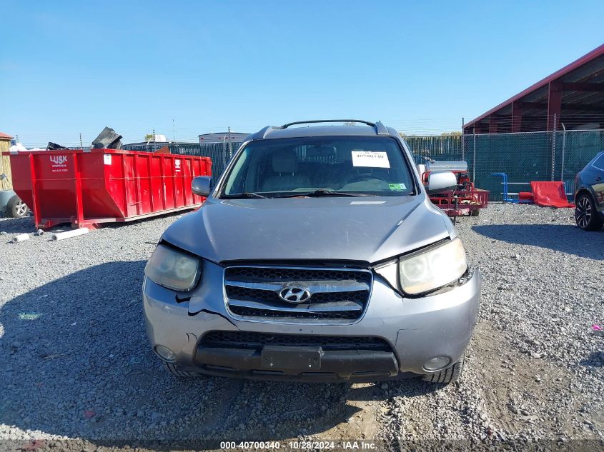 2007 Hyundai Santa Fe Limited/Se VIN: 5NMSH73E37H026863 Lot: 40700340