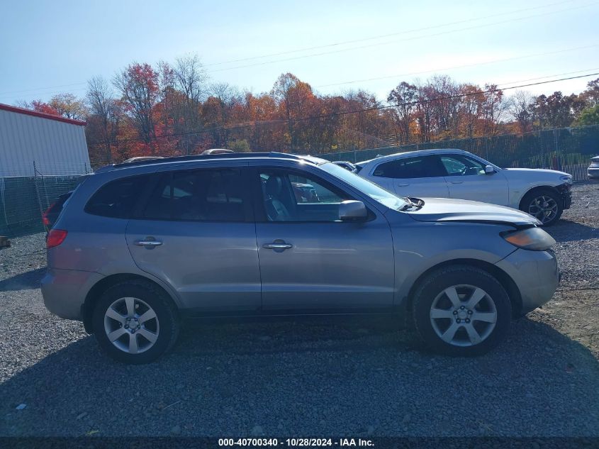 2007 Hyundai Santa Fe Limited/Se VIN: 5NMSH73E37H026863 Lot: 40700340