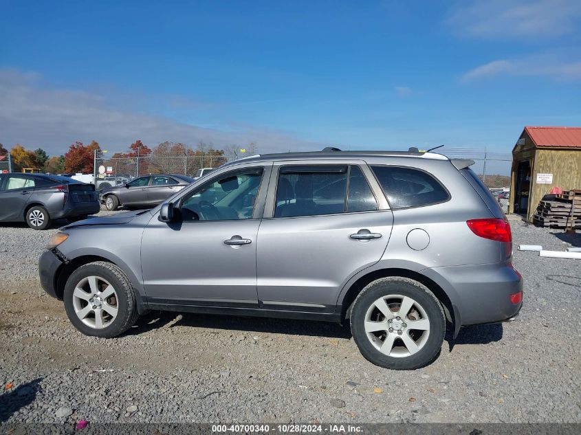 2007 Hyundai Santa Fe Limited/Se VIN: 5NMSH73E37H026863 Lot: 40700340