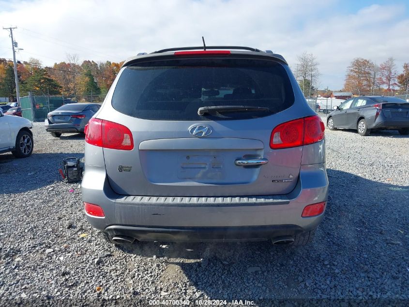 2007 Hyundai Santa Fe Limited/Se VIN: 5NMSH73E37H026863 Lot: 40700340