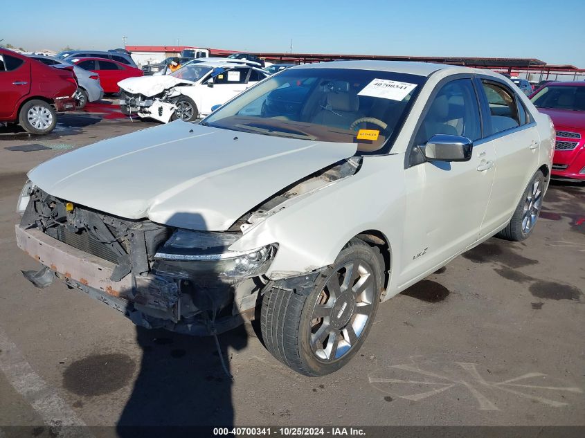 2007 Lincoln Mkz VIN: 3LNHM26T27R645940 Lot: 40700341