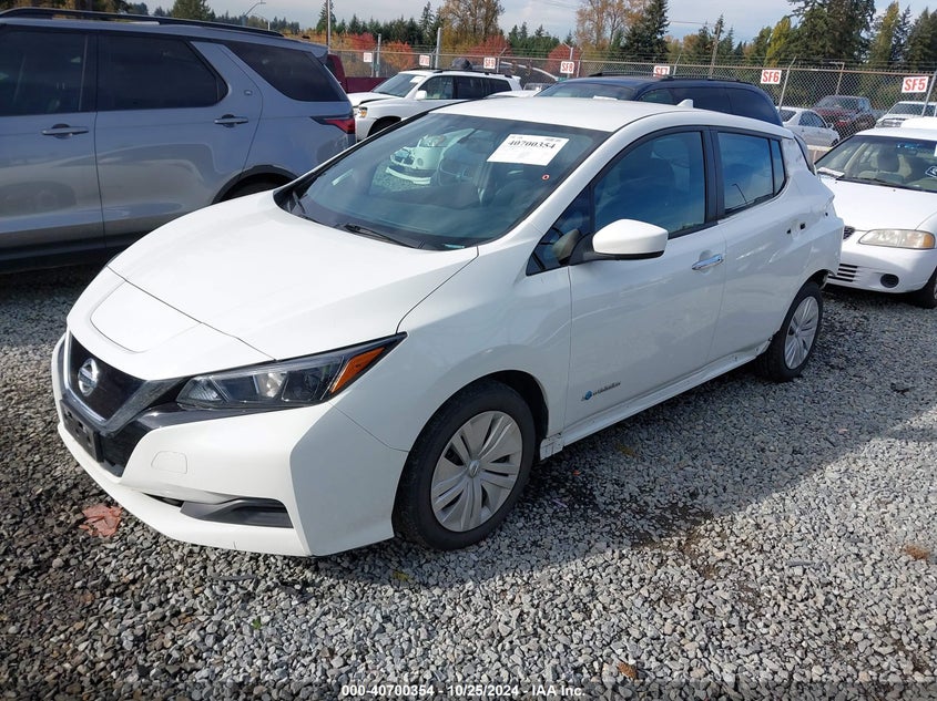 2018 NISSAN LEAF S - 1N4AZ1CP9JC315118