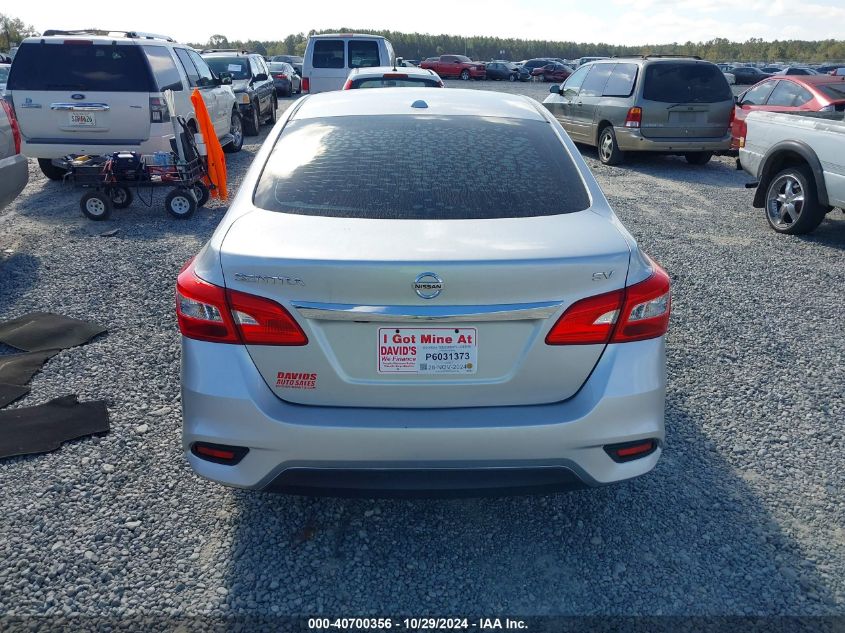 2019 Nissan Sentra Sv VIN: 3N1AB7AP0KY324693 Lot: 40700356