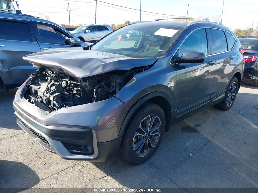 VIN 5J6RW2H88LL037144 2020 HONDA CR-V AWD EX-L