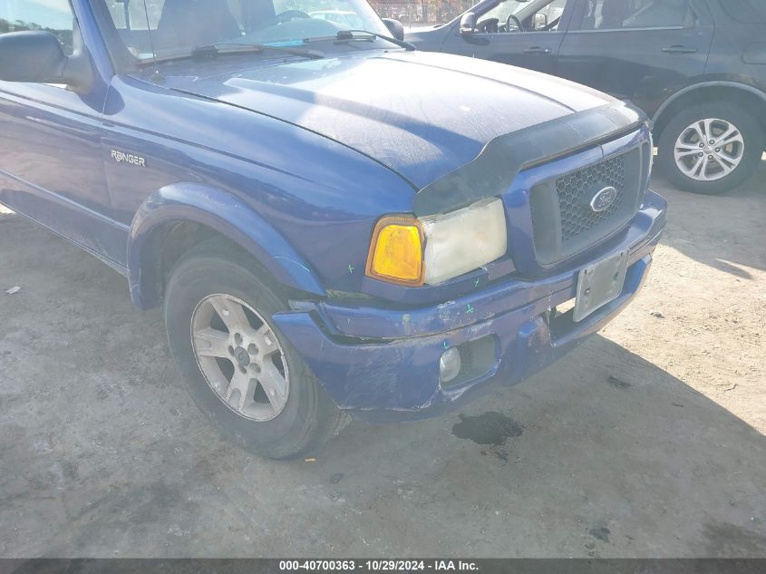 2005 Ford Ranger Edge/Stx/Xlt VIN: 1FTYR44U65PA51126 Lot: 40700363