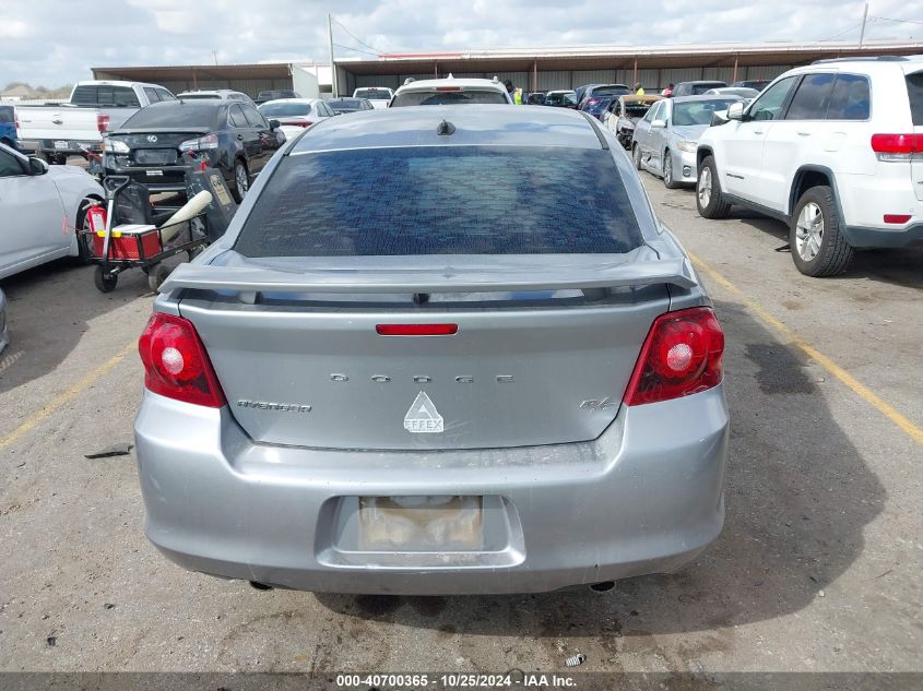 2013 Dodge Avenger R/T VIN: 1C3CDZBG6DN590248 Lot: 40700365