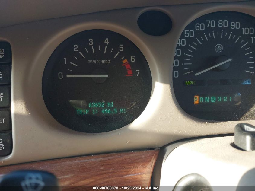 2001 Buick Lesabre Custom VIN: 1G4HP54K41U242691 Lot: 40700370