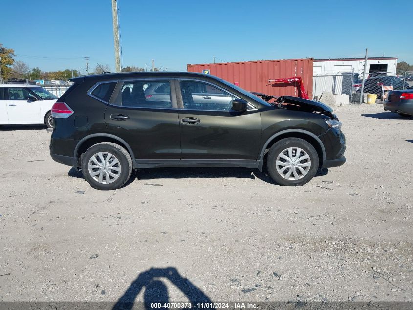 2016 Nissan Rogue S VIN: JN8AT2MV0GW130885 Lot: 40700373