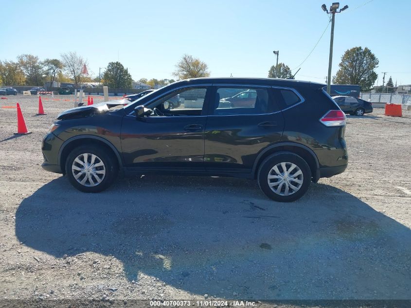 2016 Nissan Rogue S VIN: JN8AT2MV0GW130885 Lot: 40700373