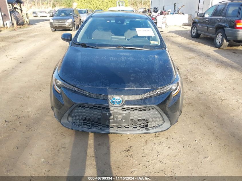 2021 TOYOTA COROLLA HYBRID LE - JTDEAMDE5MJ012810