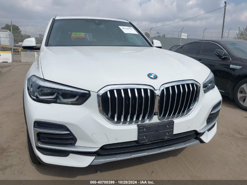 2022 BMW X5 Sdrive40I VIN: 5UXCR4C04N9J84611 Lot: 40700399