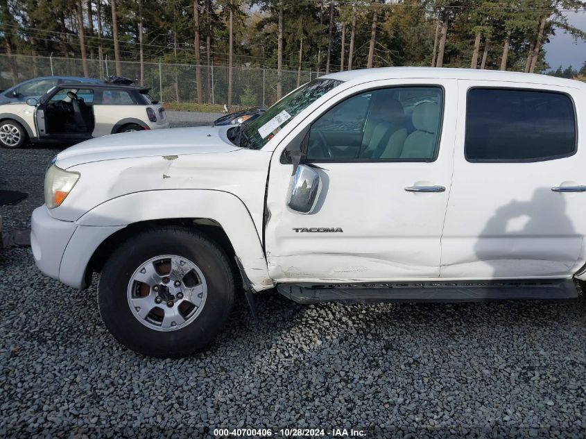 2008 Toyota Tacoma Double Cab VIN: 5TELU42N08Z550781 Lot: 40700406