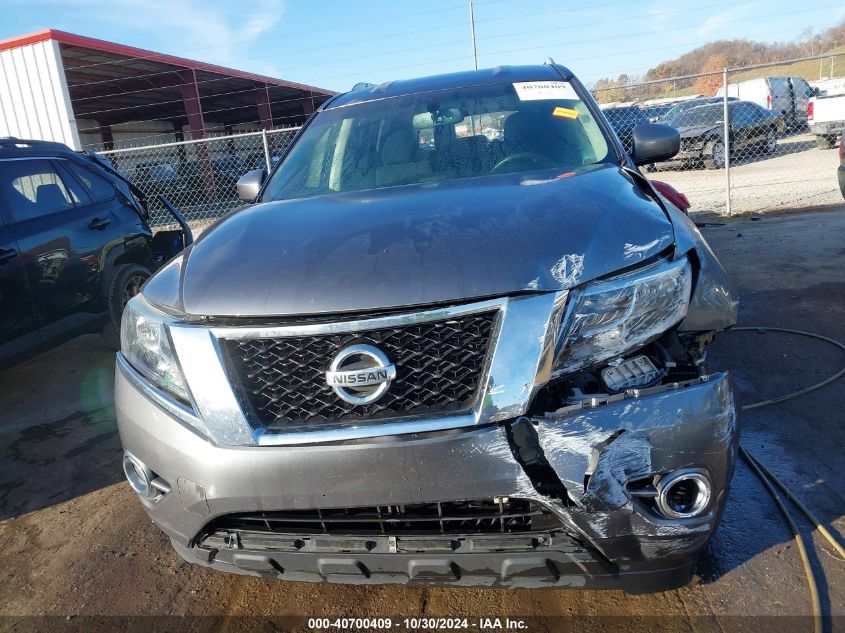 2016 Nissan Pathfinder Sv VIN: 5N1AR2MMXGC667441 Lot: 40700409