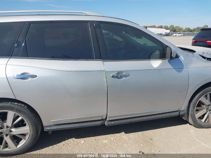 2015 Nissan Pathfinder Platinum VIN: 5N1AR2MN2FC616538 Lot: 40700418