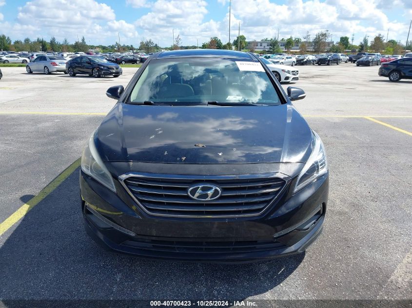 2015 Hyundai Sonata Limited VIN: 5NPE34AF8FH043598 Lot: 40700423