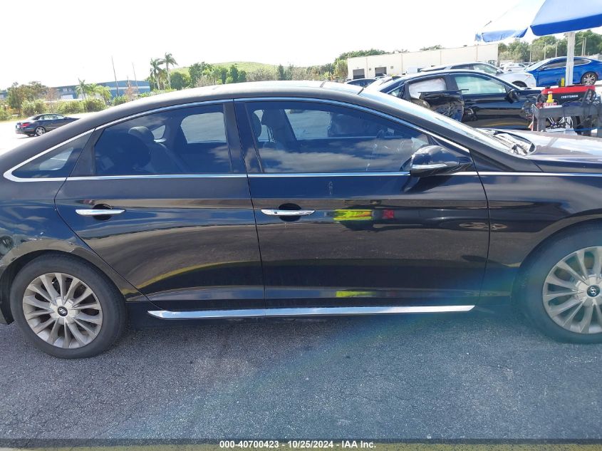 2015 Hyundai Sonata Limited VIN: 5NPE34AF8FH043598 Lot: 40700423