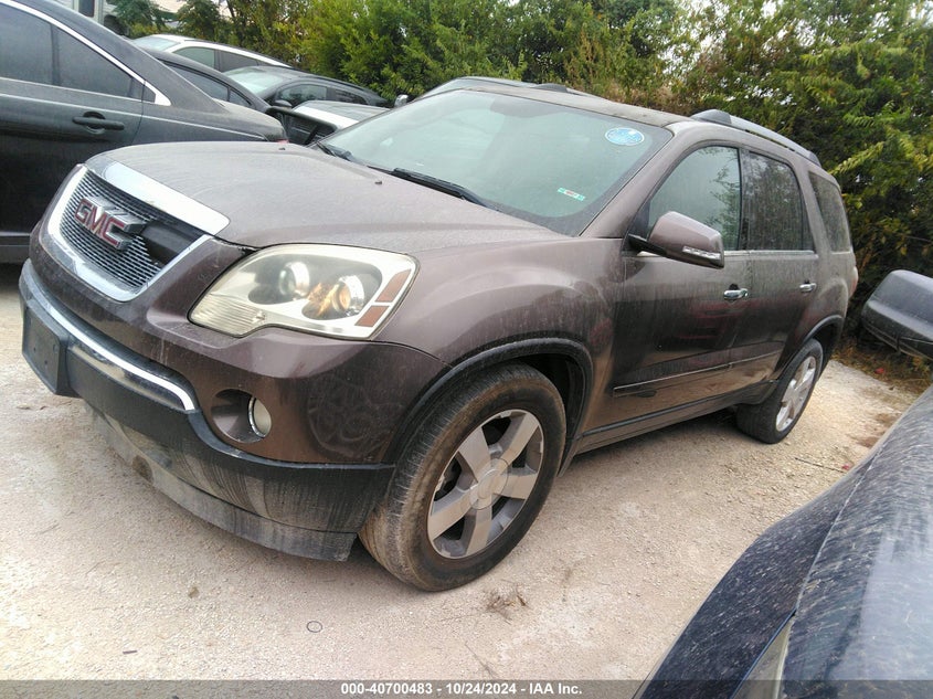 Vin: 1gkkrred5cj186457, lot: 41189842, gmc acadia slt-1 20122