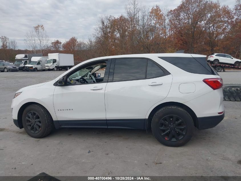 2019 Chevrolet Equinox Ls VIN: 3GNAXHEV3KS652164 Lot: 40700496