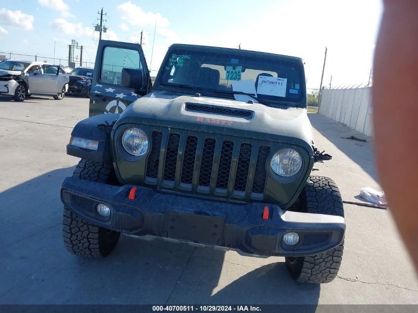 2023 Jeep Gladiator Mojave 4X4 VIN: 1C6JJTEG7PL516154 Lot: 40700511