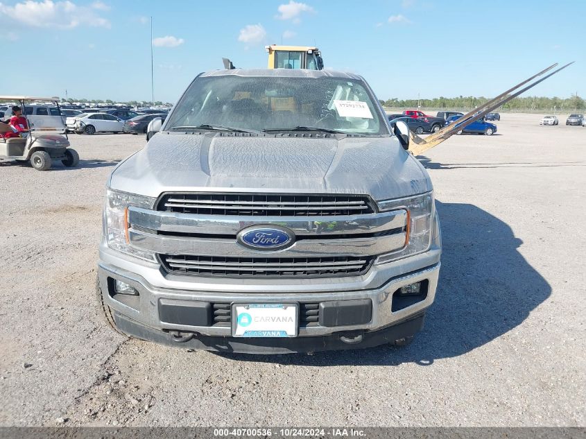 2020 Ford F-150 Lariat VIN: 1FTEW1E52LFA63827 Lot: 40700536