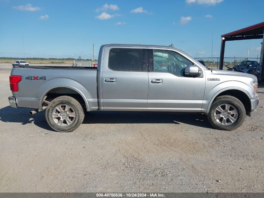 2020 Ford F-150 Lariat VIN: 1FTEW1E52LFA63827 Lot: 40700536