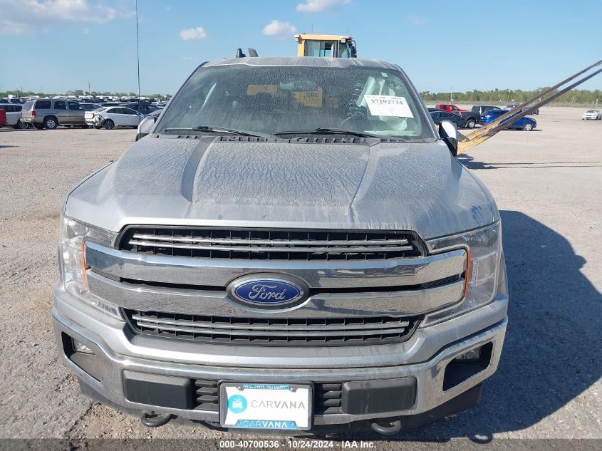 2020 Ford F-150 Lariat VIN: 1FTEW1E52LFA63827 Lot: 40700536