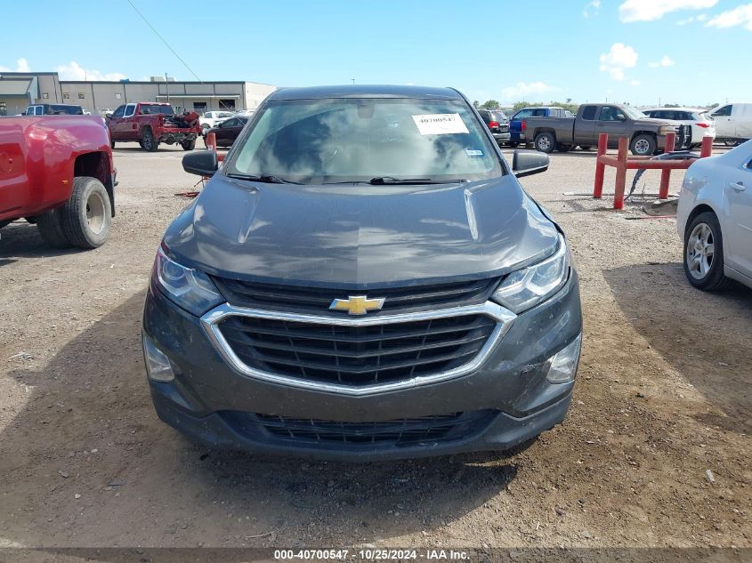 2018 Chevrolet Equinox Ls VIN: 2GNAXHEV3J6350533 Lot: 40700547