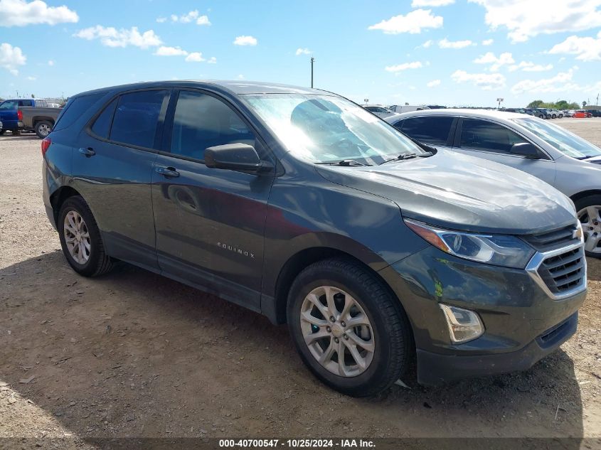 2018 Chevrolet Equinox Ls VIN: 2GNAXHEV3J6350533 Lot: 40700547