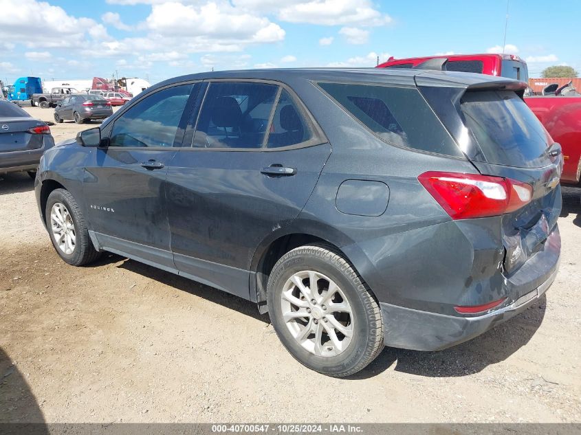 2018 Chevrolet Equinox Ls VIN: 2GNAXHEV3J6350533 Lot: 40700547