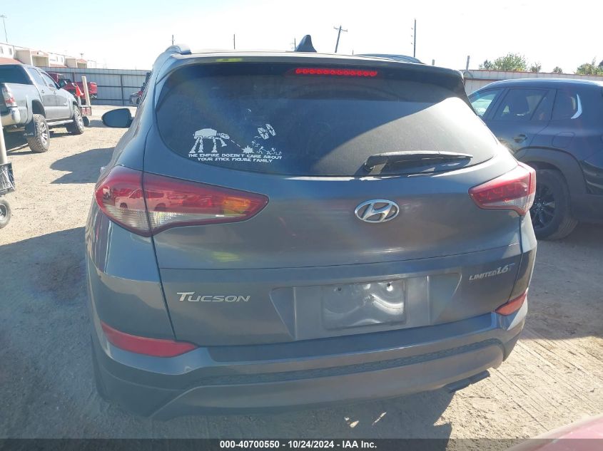 2016 Hyundai Tucson Limited VIN: KM8J33A26GU112846 Lot: 40700550