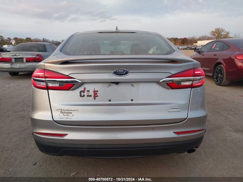 2020 Ford Fusion Se VIN: 3FA6P0HD2LR134662 Lot: 40700572