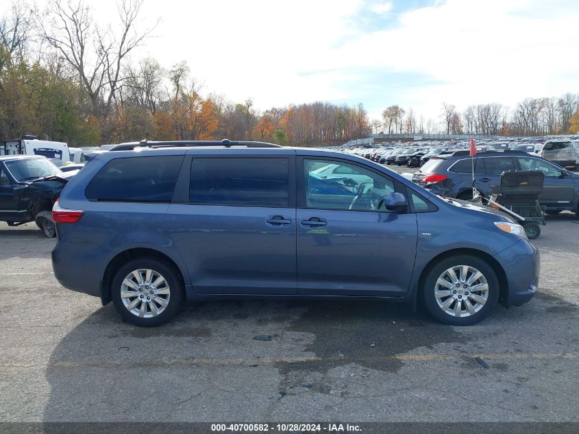 2016 Toyota Sienna Le 7 Passenger VIN: 5TDJK3DC3GS139972 Lot: 40700582