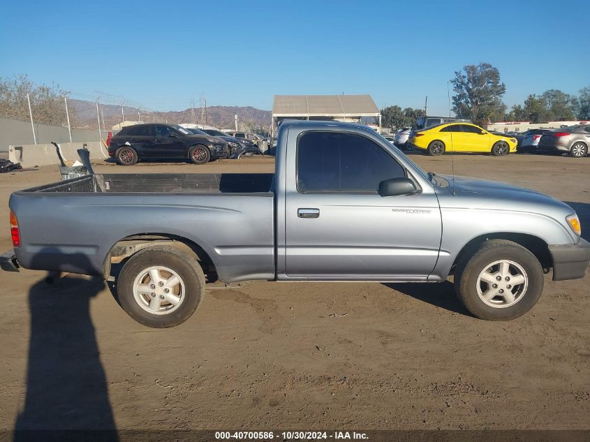 1998 Toyota Tacoma VIN: 4TANL42N7WZ104837 Lot: 40700586