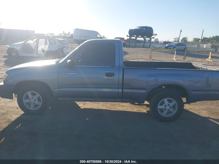 1998 Toyota Tacoma VIN: 4TANL42N7WZ104837 Lot: 40700586