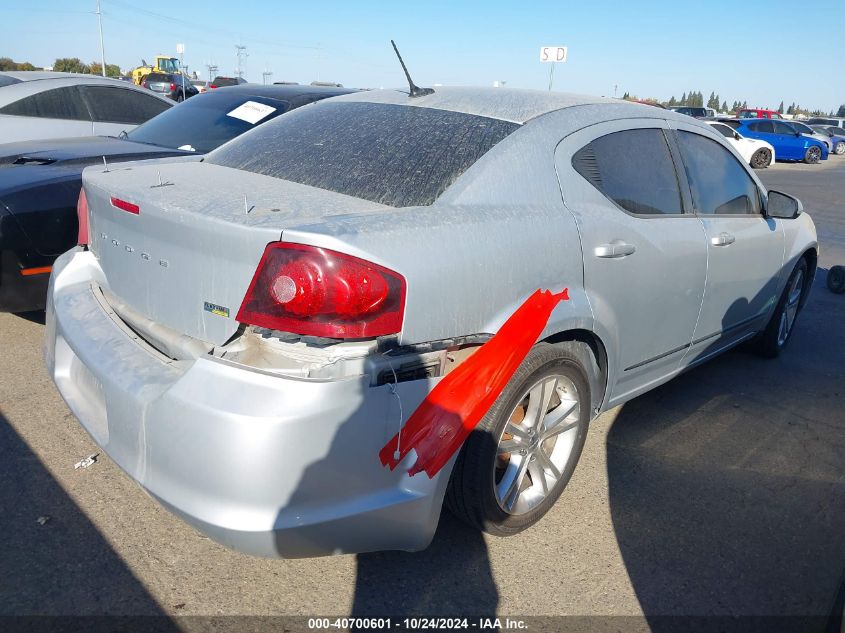 2012 Dodge Avenger Sxt Plus VIN: 1C3CDZEG5CN328005 Lot: 40700601