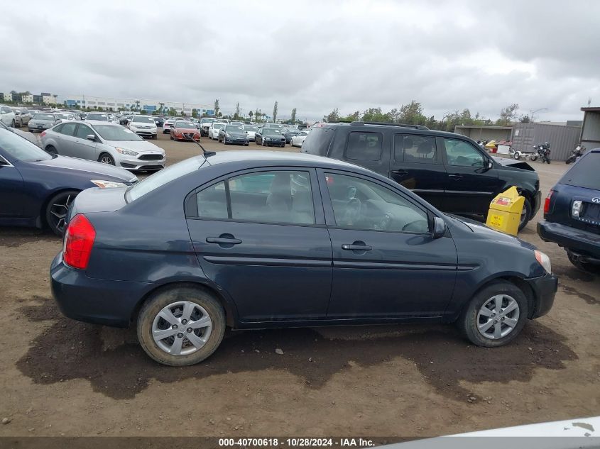 2011 Hyundai Accent Gls VIN: KMHCN4AC0BU604332 Lot: 40700618