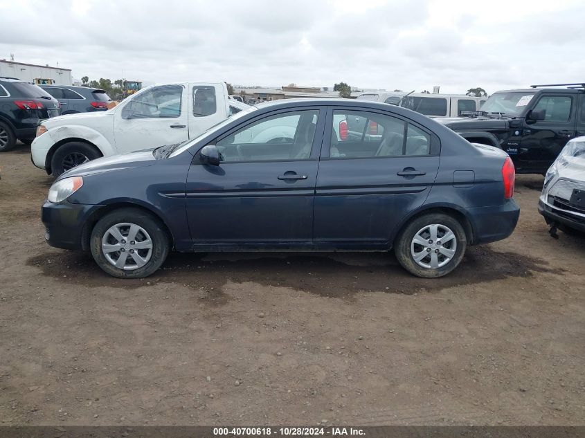 2011 Hyundai Accent Gls VIN: KMHCN4AC0BU604332 Lot: 40700618