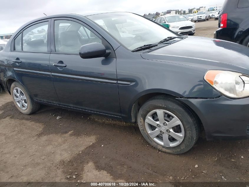 2011 Hyundai Accent Gls VIN: KMHCN4AC0BU604332 Lot: 40700618