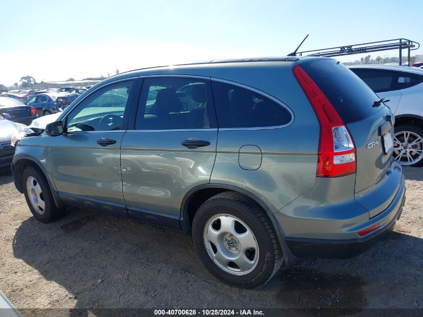 2010 Honda Cr-V Lx VIN: JHLRE3H33AC000778 Lot: 40700628