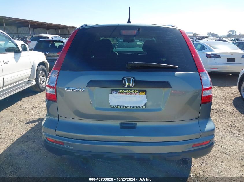 2010 Honda Cr-V Lx VIN: JHLRE3H33AC000778 Lot: 40700628