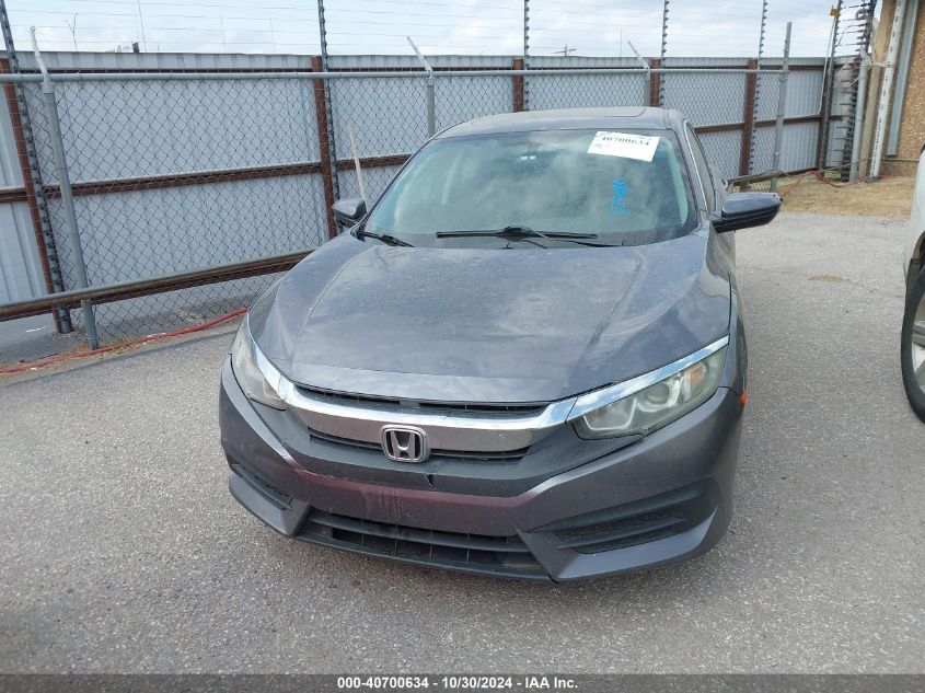 2016 Honda Civic Ex VIN: 19XFC2F72GE042592 Lot: 40700634