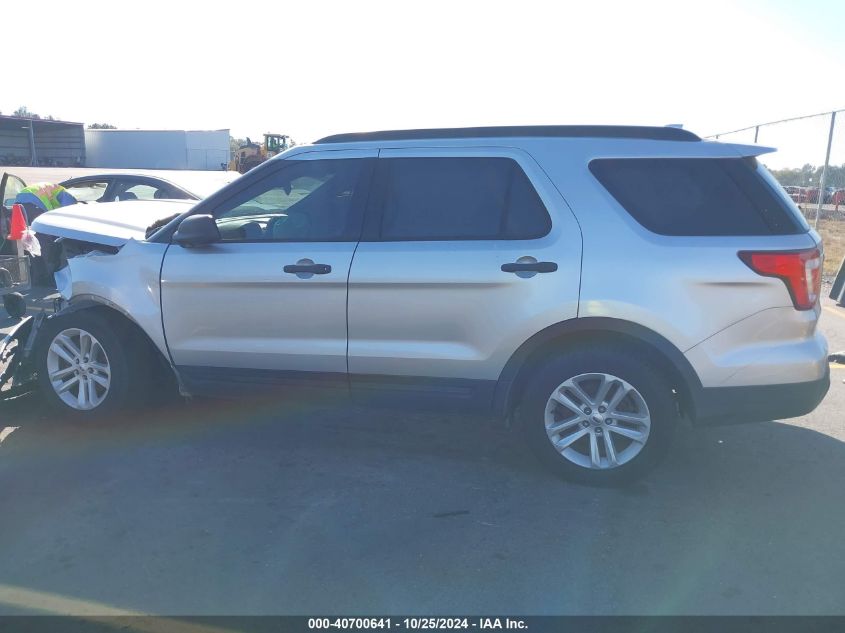 2016 Ford Explorer VIN: 1FM5K7B86GGB43933 Lot: 40700641