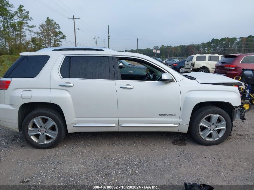 2016 GMC Terrain Denali VIN: 2GKALREK9G6163570 Lot: 40700662