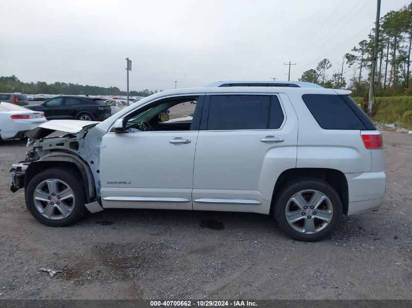 2016 GMC Terrain Denali VIN: 2GKALREK9G6163570 Lot: 40700662