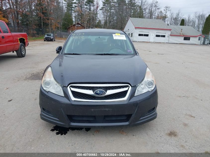 2012 Subaru Legacy 2.5I Premium VIN: 4S3BMBC64C3002832 Lot: 40700663