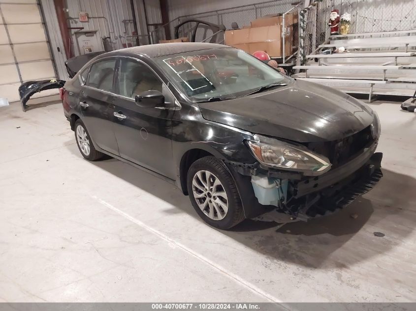 VIN 3N1AB7AP1KY238261 2019 Nissan Sentra, SV no.1