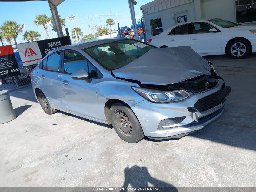 2018 Chevrolet Cruze Ls Auto VIN: 1G1BC5SMXJ7191327 Lot: 40700678