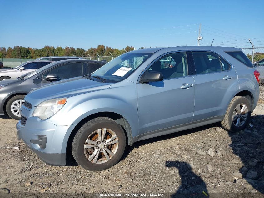 2014 Chevrolet Equinox Ls VIN: 2GNALAEK9E6304641 Lot: 40700680