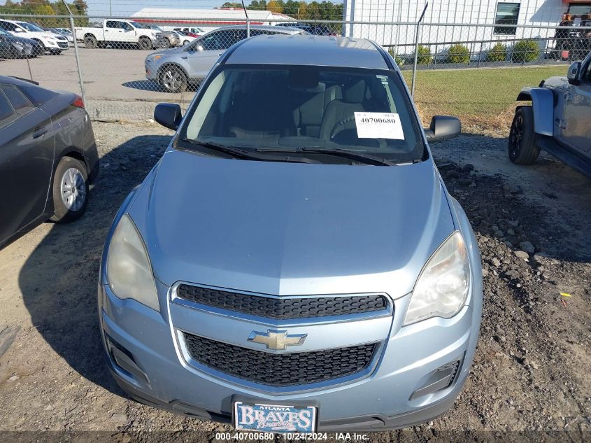 2014 Chevrolet Equinox Ls VIN: 2GNALAEK9E6304641 Lot: 40700680