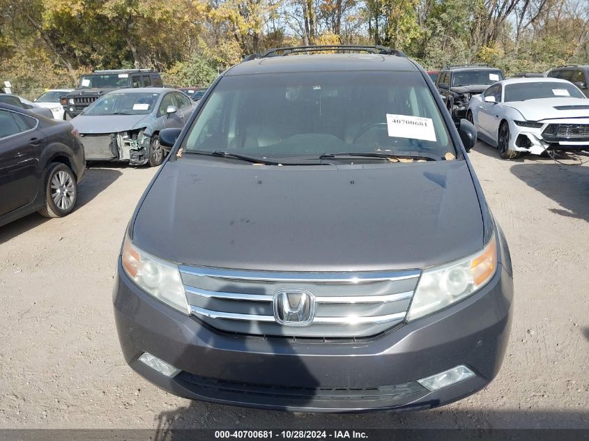 2012 Honda Odyssey Touring/Touring Elite VIN: 5FNRL5H94CB047813 Lot: 40700681